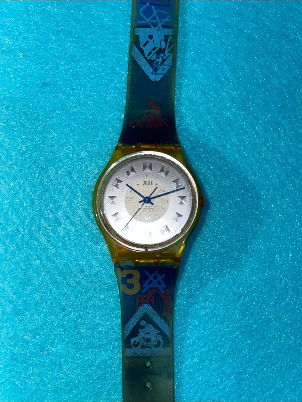Used Swatch Watch CIEL GK178 - Read Description